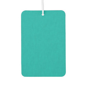 Calm & simple Turquoise textured background Car Air Freshener