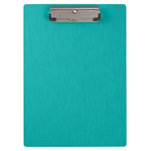 Calm & simple Turquoise textured background Clipboard
