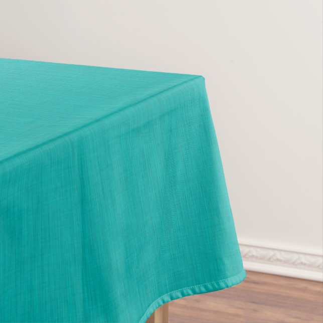 Calm & simple  Turquoise textured background  Tablecloth (In Situ)