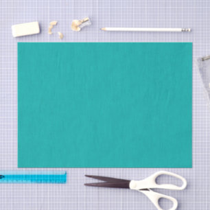 Calm & simple Turquoise textured background Tissue Paper