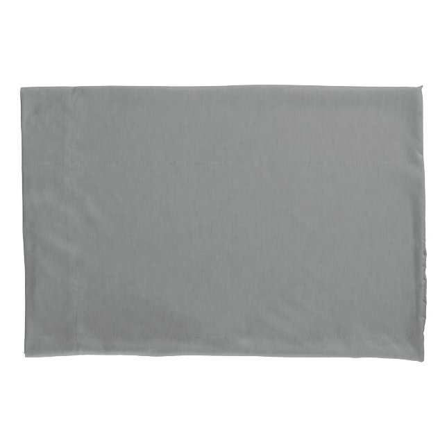 Calm & simple visual gray textured background  pillowcase (Front-Left)