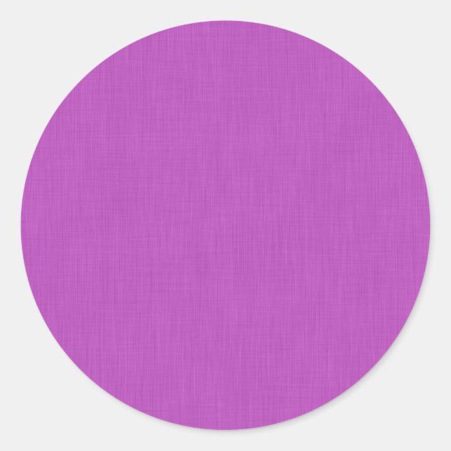 Calm & simple visual lavender textured background  classic round sticker (Front)