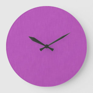 Calm & simple visual lavender textured background large clock