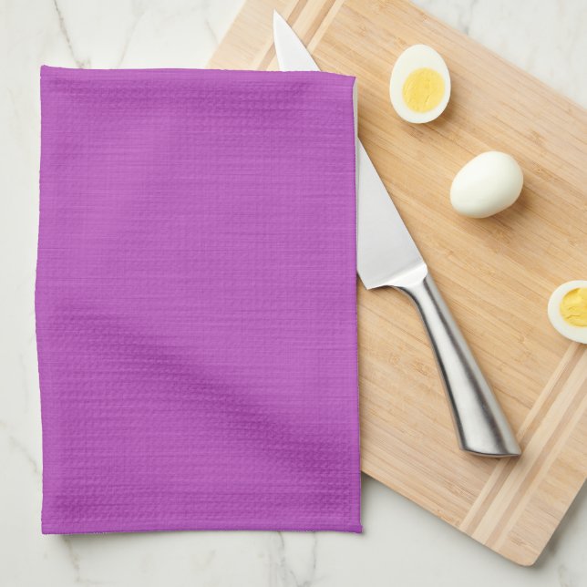 Calm & simple visual lavender textured background  tea towel (Quarter Fold)