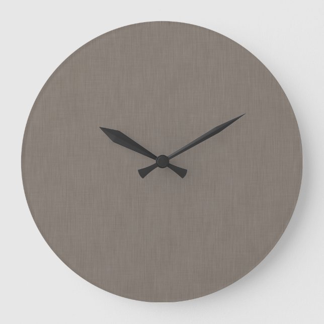 Calm & simple visual purple textured background  large clock (Front)