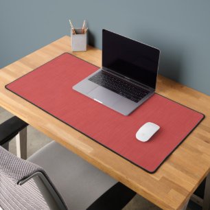 Calm & simple visual red textured background  desk mat