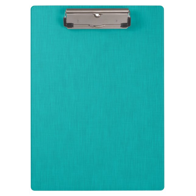 Calm & simple visual teal textured background  clipboard (Front)