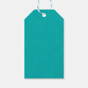Calm & simple visual teal textured background gift tags