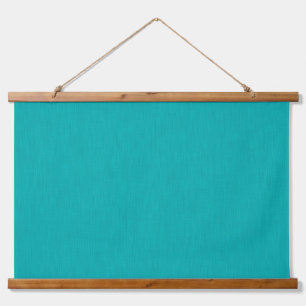 Calm & simple visual teal textured background  hanging tapestry