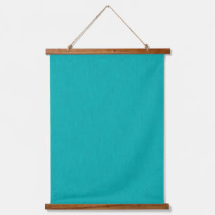 Calm & simple visual teal textured background  hanging tapestry
