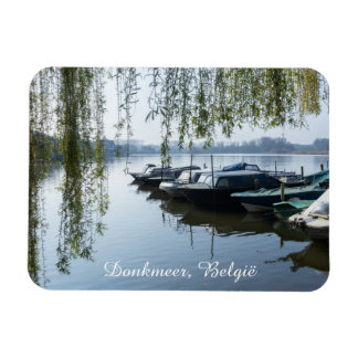 Calm Spring Morning, Donk Lake Belgium Magnet