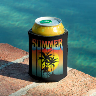 CALM SUMMER SUNSET CAN COOLER