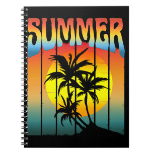 CALM SUMMER SUNSET NOTEBOOK