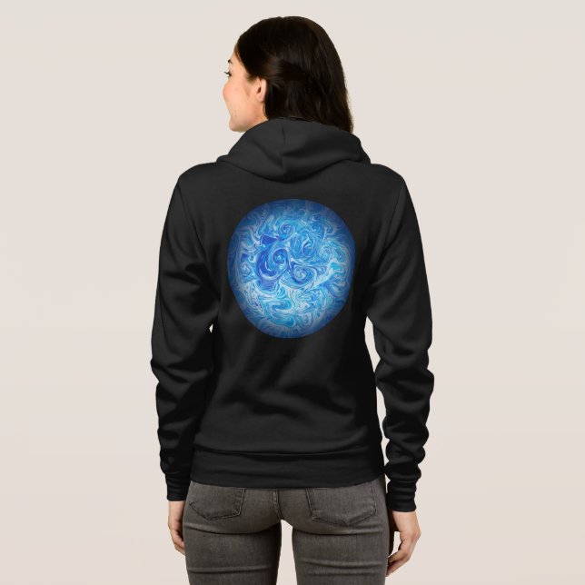Calm Tide Aesthetic Hoodie (Back Full)