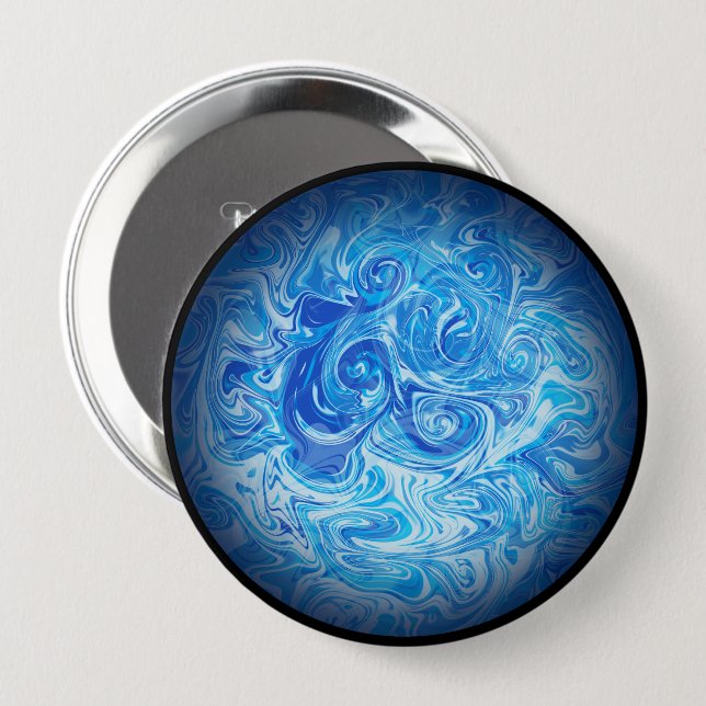 Calm Tide Button (Front & Back)