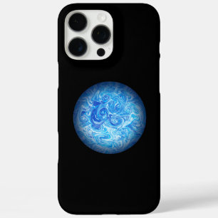 Calm Tide Fluid Art Phone Case iPhone 16 Pro Max