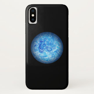 Calm Tide Fluid Art Phone Case iPhone X