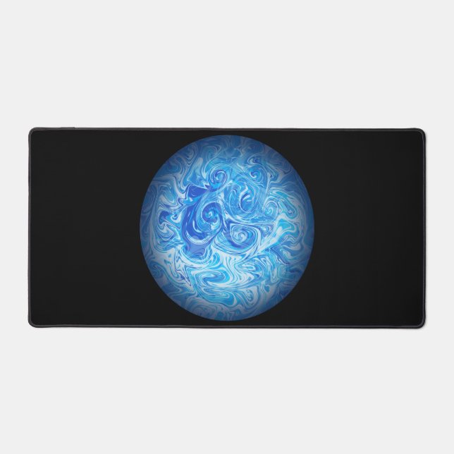 Calm Tide Fluid Desk Mat (Front)