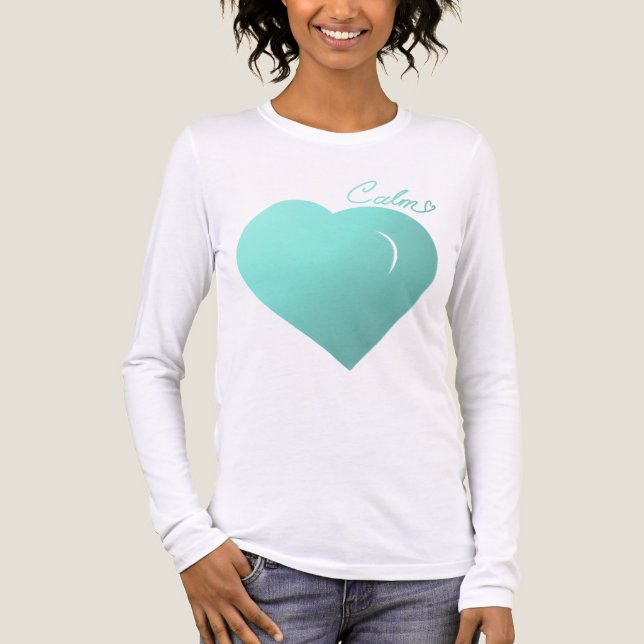 Calm -  Tri-Blend shirt (Front)