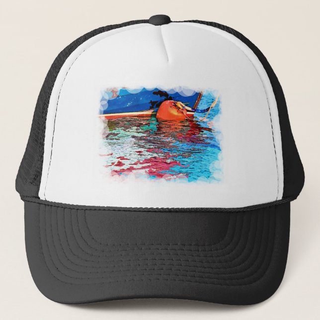 CALM WATER TRUCKER HAT (Front)