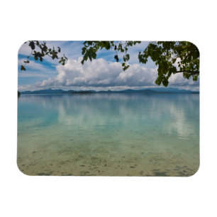 Calm Waters Of The Marovo Lagoon Magnet