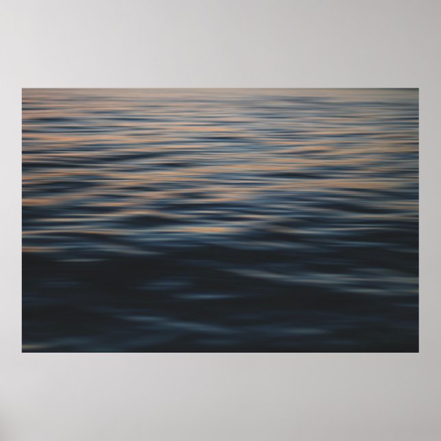 Calm waters poster (Front)