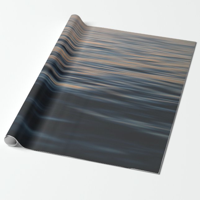 Calm waters wrapping paper (Unrolled)