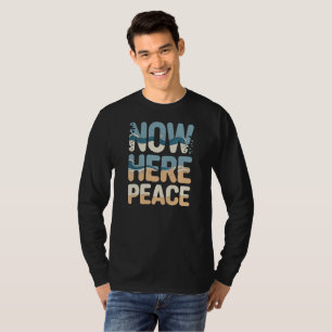 Calm Wave Minimal Mental Wellness Tee