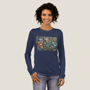 calming cats 2 Tri-Blend shirt