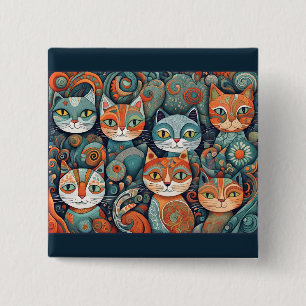 calming cats button