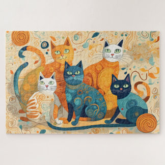 calming cats puzzle