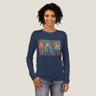 calming cats Tri-Blend shirt