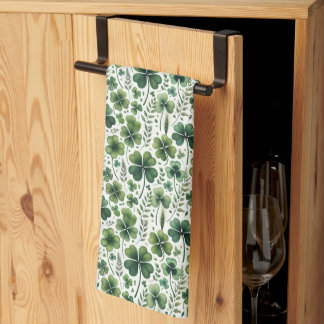 Calming Clovers Tea Towel