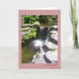 Calming Falls Card