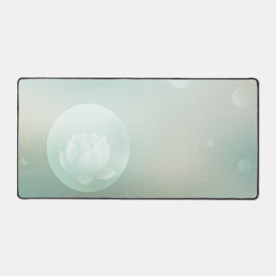 Calming & Functional Lotus Desk Mat 