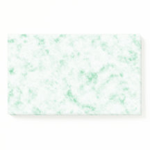 Calming Green Marble Post-It Notes