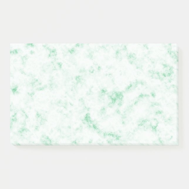 Calming Green Marble Post-It Notes (Front)