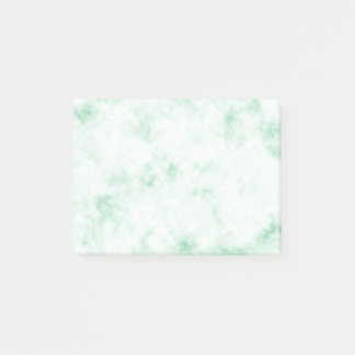 Calming Green Marble Post-It Notes