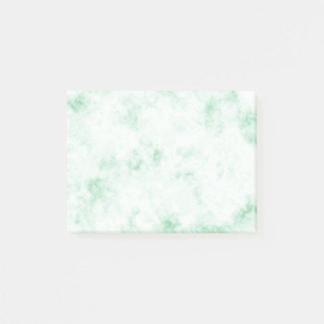 Calming Green Marble Post-It Notes (Front)