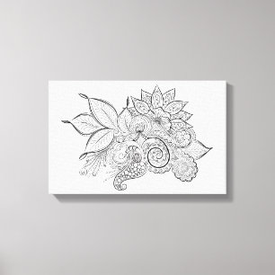 calming moments wrapped canvas