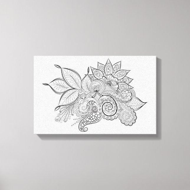 calming moments wrapped canvas (Front)