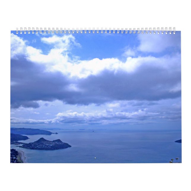 Calming Ocean Photography Calendar (Cover)