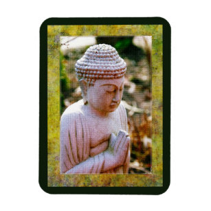 Calming Praying Buddha  Magnet