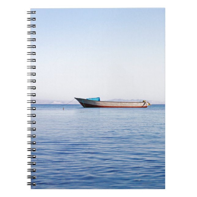 Calming sea spiral notebook (Front)