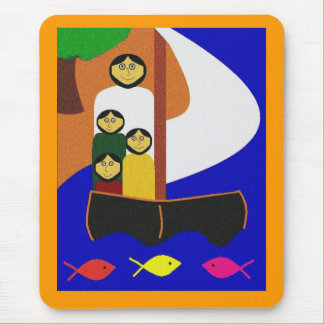 CALMING THE STORM MOUSE PAD