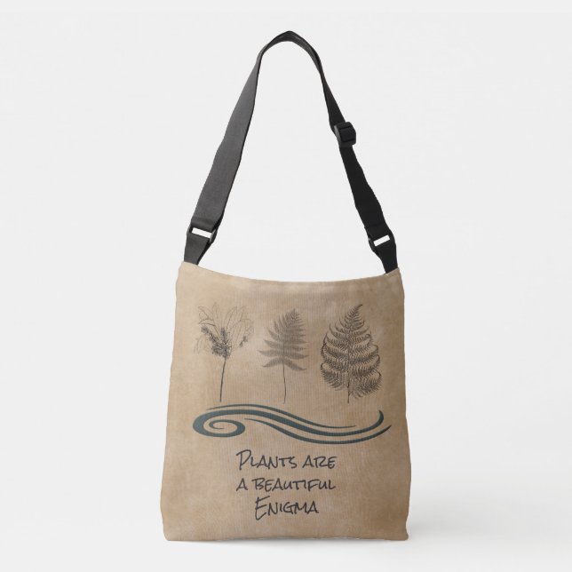 Calming Tote Bag for Plant Lovers (Front)