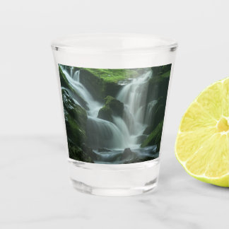 Calming Waterfall Shot Glass