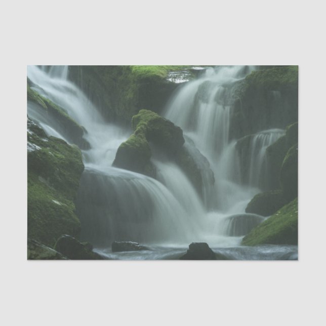 Calming Waterfall Tissue Paper (Front)