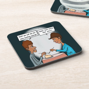 Calories Flat Beverage Coasters