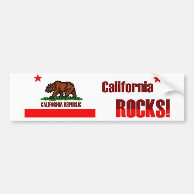 CalRocks Bumper Sticker (Front)